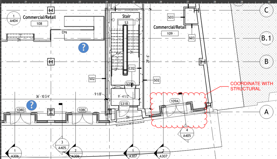 Bluebeam Revu Studio Session, A101 First Floor Plan